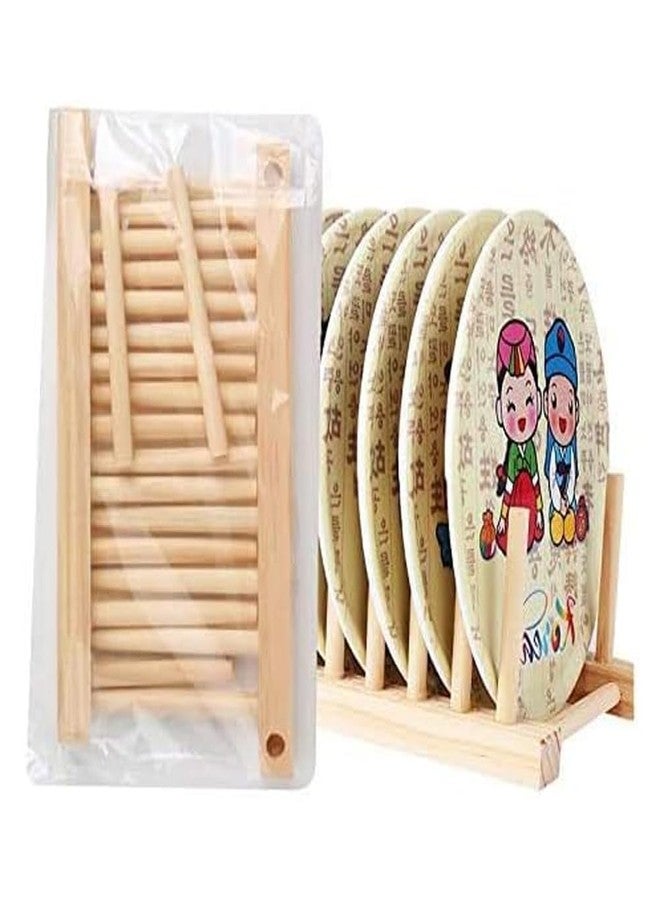 EHERDM 2PCS Wood Vinyl Record Storage Holders Vinyl Display Stand Holds up to 20 Albums LP's Magazine Organizers Multifunctional Storage Rack for Home Office for 12" or 7" - Image 2